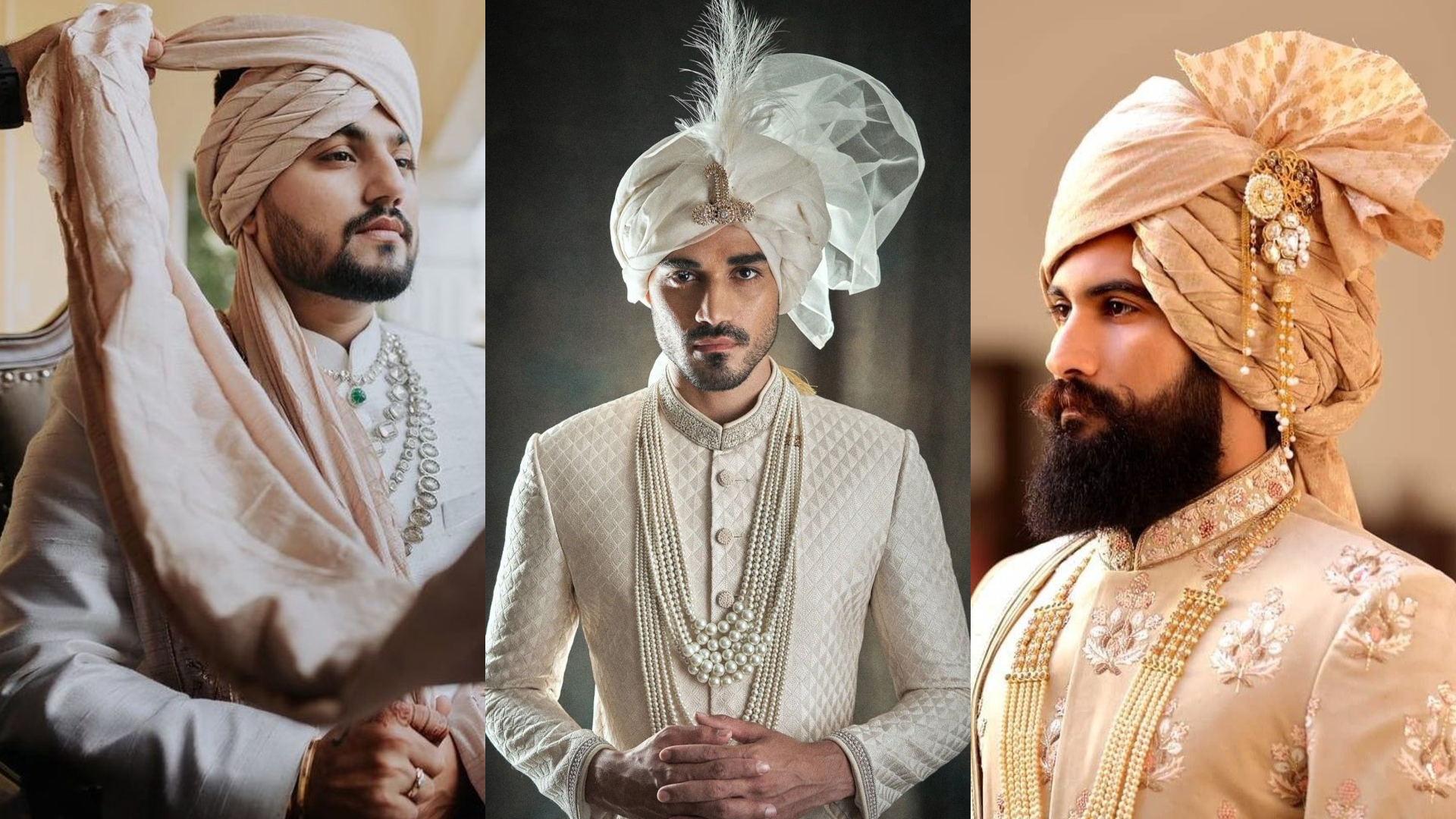 10 Unique Ways for Grooms to Tie Safa