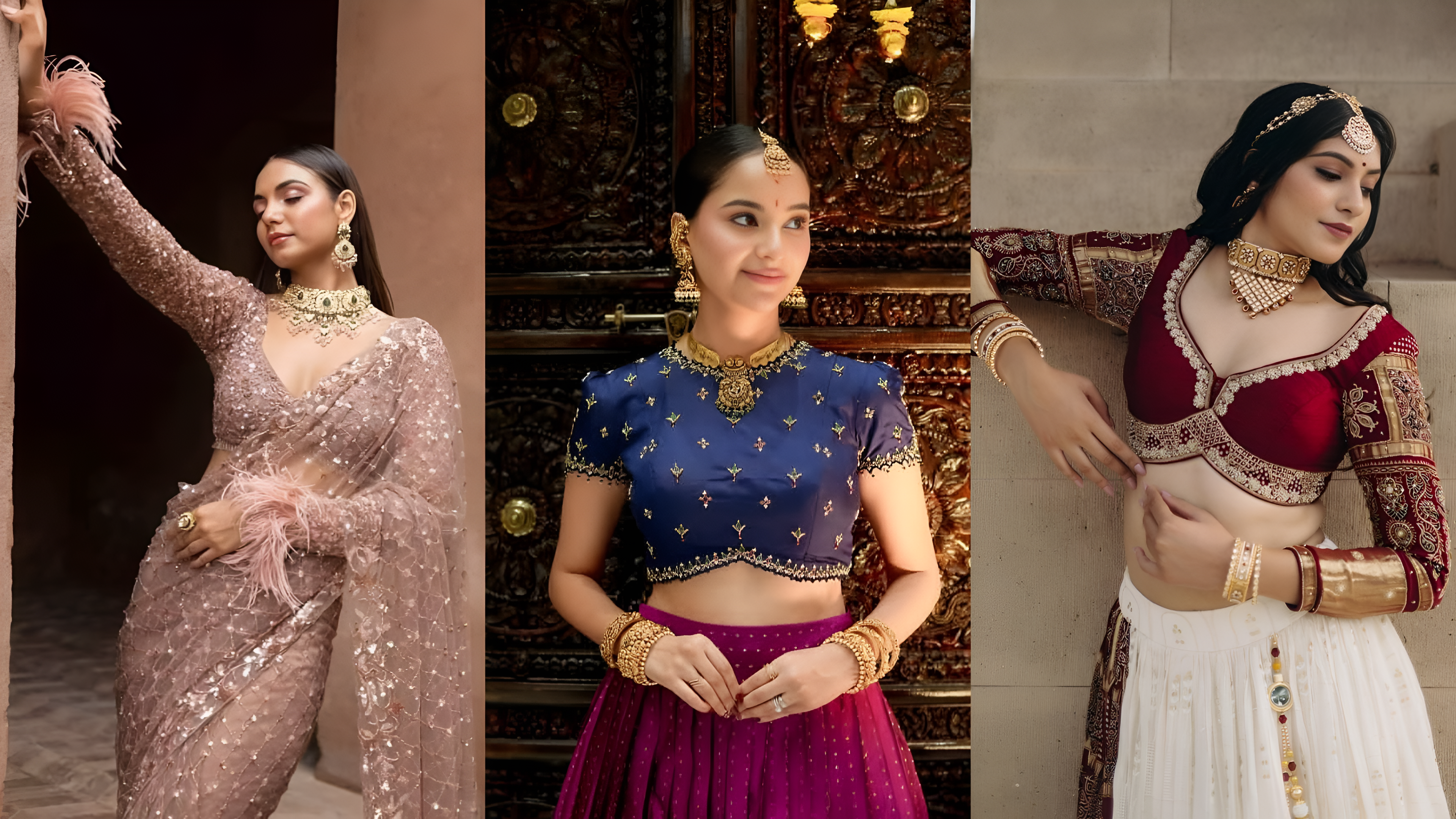 40+ Bridal Lehenga Blouse Designs for 2026