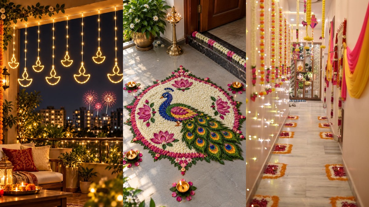 28+ Diwali Decoration Ideas for Newlyweds in a New Home