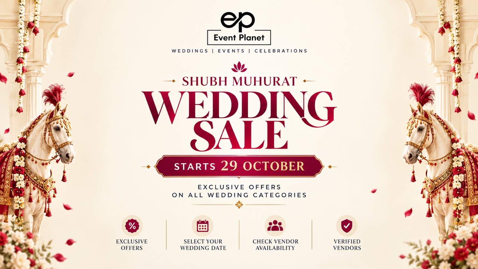Wedding Season Sale 2026: Exclusive Vendor Offers